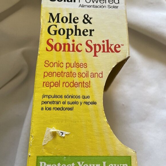 Sweeneys Solar Powered Mole & Gopher Sonic Spike - Picture 8 of 12